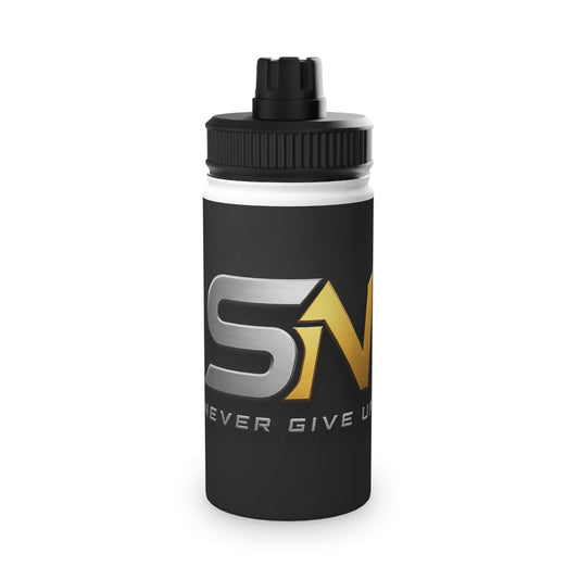 Never Give Up Stainless Steel Sports Water Bottle