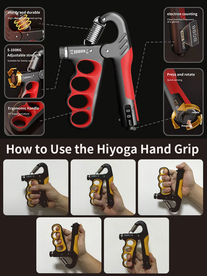 Hand Grips Strengthener, Grip Strengthener with Counter