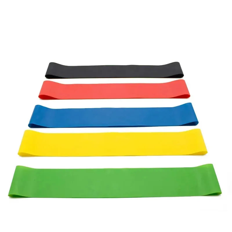 1/3/4Pcs Resistance Bands Yoga Band Fitness Exercise Training Hip Tension Band Leg Squat Dance Elastic Loop Stretch Band