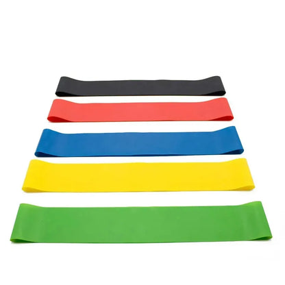 1/3/4Pcs Resistance Bands Yoga Band Fitness Exercise Training Hip Tension Band Leg Squat Dance Elastic Loop Stretch Band