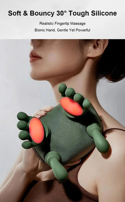 Neck Massager Back Shoulder Massager for Muscle Relax Multifunctional Neck And Shoulder Relaxing Massage Shawl  Massaging body