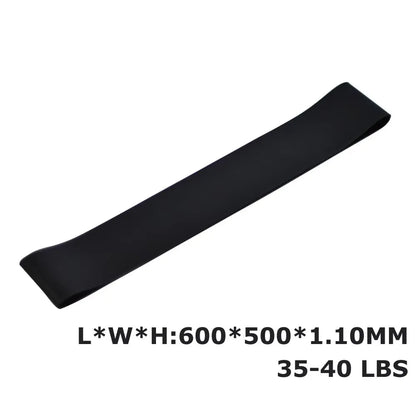 1/3/4Pcs Resistance Bands Yoga Band Fitness Exercise Training Hip Tension Band Leg Squat Dance Elastic Loop Stretch Band