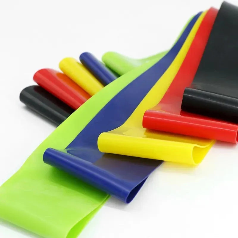 1/3/4Pcs Resistance Bands Yoga Band Fitness Exercise Training Hip Tension Band Leg Squat Dance Elastic Loop Stretch Band