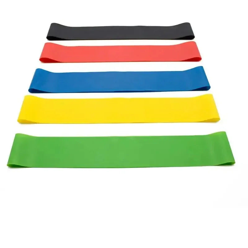 1/3/4Pcs Resistance Bands Yoga Band Fitness Exercise Training Hip Tension Band Leg Squat Dance Elastic Loop Stretch Band