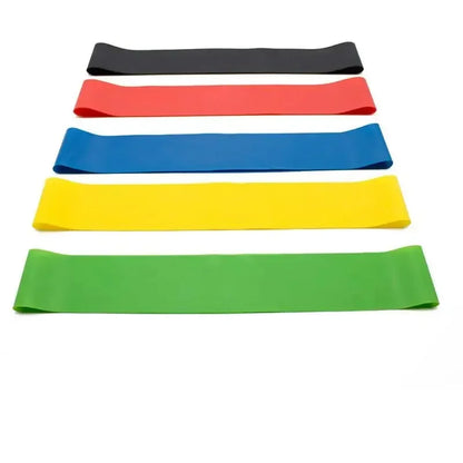 1/3/4Pcs Resistance Bands Yoga Band Fitness Exercise Training Hip Tension Band Leg Squat Dance Elastic Loop Stretch Band