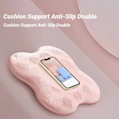 Tpe Thickened Anti Slip Yoga Kneeling Protective Pad Knee Soft Flat Support Slow Rebound Non-Slip Sports Fitness Mat Solid Elbow